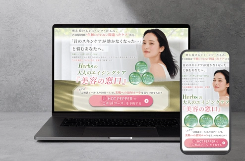 アンチエイジングLPの制作実績